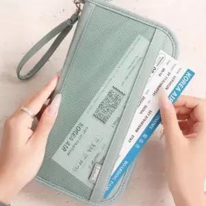 [하프클럽/]여권 지갑 RFID 카드 수납밴드