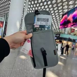 [하프클럽/]RFID 여권 지갑 여학생 여행용