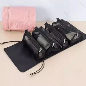[하프클럽/]4in1 여행용 화장품 파우치 세면도구 보관함
