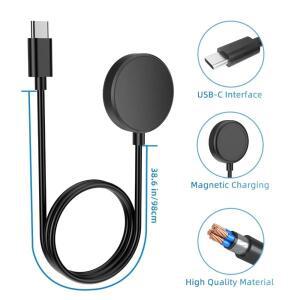 삼성호환 갤럭시 호환 워치 7/6/6 클래식/5/5 프로/4/4 클래식 충전기 USB-C 스마트 액세서리 교체용