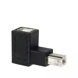 연장젠더 USB B타입 Type B 2.0 상향꺾임