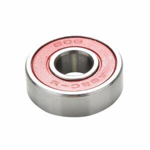 10pcs 레드 ABEC 9 스테인레스 베어링 고 롤러 스케이트 스쿠터 보드 휠
