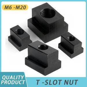 슬롯 T-너트 M6 M8 M10 M12 M14 T슬롯 너트 블록 슬라이더 클램프 테이블 밀링 머신 DIN508