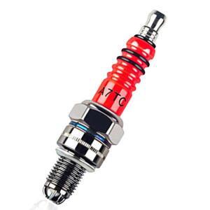 레이싱 3 전극 10mm 점화 플러그 A7TC GY6 50CC 110CC 125CC ATV 스쿠터 자전거 이동 카트 바이크 오토바이