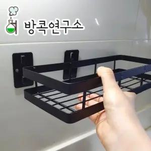 무지주 무타공 벽선반 철제 미니 주방 부엌 벽선반 미니선반 다용도선반 무지주벽선반