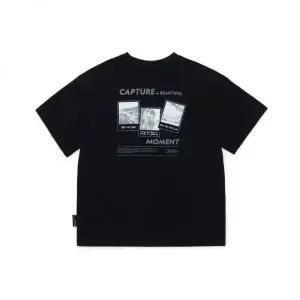 내셔널지오그래픽 키즈 K252UTS820 어드벤처 그래픽 반팔티 CARBONBLACK 842887