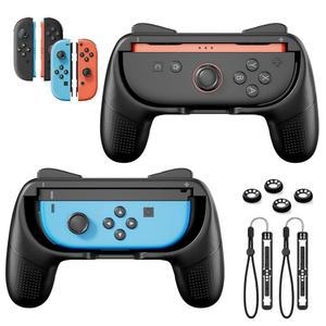 닌텐도 스위치 2 / SWITCH1 OLED 있는 휴대용 캡이 편안한 방지 미끄럼 조이콘, 조이스틱 VR 홀더용 엄지 그립 컨트롤러 인체공학적 액세서리, 빈복