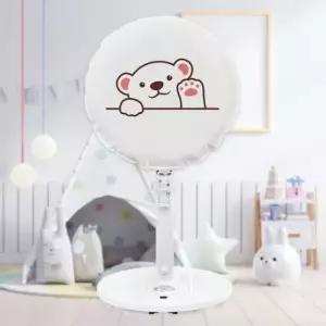 ( )1+1 패브릭덮개 스텐드 선풍기커버 안녕북극곰 벽걸이
