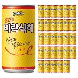 비락식혜 팔도 밥알없는 x 30캔입 175ml