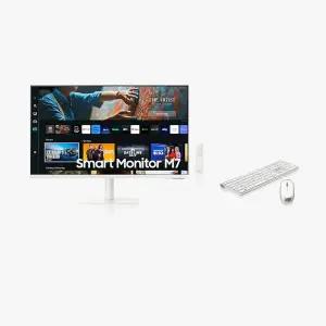 [삼성전자]삼성 스마트 모니터 + 키보드 마우스 패키지 LS32CM703UK-E etv 배송무료..[34431138]