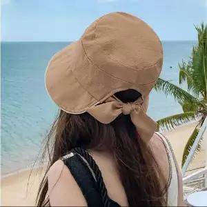 [하프클럽/]여성 버킷햇 캠핑 모자 양면