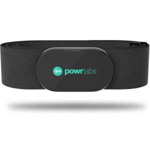 Powr Labs Bluetooth 및 ANT+ 심박수 모니터 가슴 스트랩 - 하루 종일 편안하고 쉽게 연결 가능 - 폴라, 가민, 펠로톤, 와후와 호환 가능