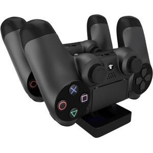 PS4 컨트롤러 충전기, 메가드림 듀얼 충전 슬림 도크, 플레이스테이션 4 스테이션 소니 / 프로용 고속