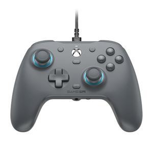 XBOX SERIES X|S, ONE 및 WINDOWS 잭 홀 그레이 트리거가 있는 컨트롤러, 앤 3.5MM SE 플러그 플레이 10/11용 조이스틱 패드, 효과 유선 GAMESIR / G7 게임 오디오