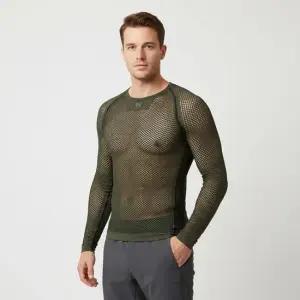 밀레(Millet) 드라이나믹 메쉬 34 슬리브 크루 MJUFU00651MIV01356-N8781)