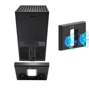 XBOX 시리즈 X USB 외장 쿨러 냉각 터보 팬 시스템 콘솔 제어 X용 온도 호환