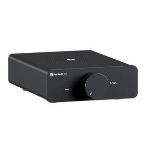 FOSI AUDIO V3 스테레오 앰프 오디오 장치 전원 패시브 파워 부품 TPA3255 책장 포함 공급 미니 300와트 2채널 X2 데스크탑 타워 스피커 32V 클래스 시어터