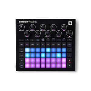 NOVATION CIRCUIT TRACKS GROOVEBOX 시퀀서 신디사이저 드럼 제작용 엔진 컨트롤 전자 음악 MIDI 패턴