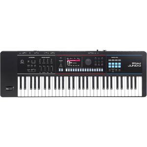 ROLAND JUNO D6 신디사이저 액션이 있는 이상의 오디오 크리에이티브 컴퓨터용 3800개 젠코어 MIDI 61노트 인터페이스 직관적인 USB 모바일 엔진 사운드가 온보드 키보드 도구