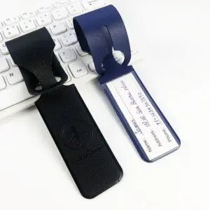 여행필수품 가죽 네임태그 스트랩 캐리어 여행용 네임택