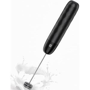 마에스트리 하우스 충전식 밀크 프로더, 루나프로 미니 휴대용 전기 폼 메이커 탈부착 가능한 스테인리스 스틸 거품기 음료 믹서 블렌더, 말차, 라떼, 카푸치노, 스탠드 없음