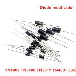 정류기 다이오드 1N4007 10A10 1N5408 1N5819 5822 6A10 FR107 UF4007 SR5100