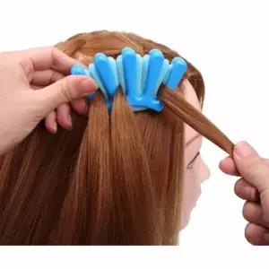 TBZ 브레이딩툴 스폰지 트위스트 diy 올림머리 똥머리 핀 스타일링 땋기 머리카락 도움 머리