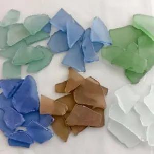 바다유리 재료 활동 아트 공예 조각 씨글라스 DIY 체 씨글래스 DIY그림그리기