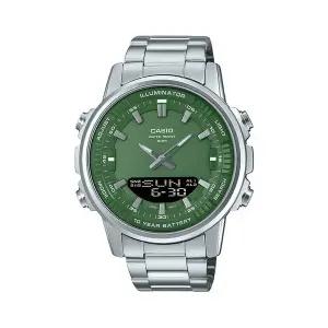 카시오 AMW-880D-3A 아나디지 남성 메탈 시계