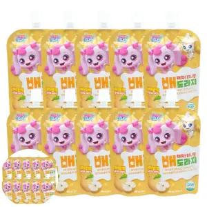 국산배즙 캐치티니핑 배도라지 x 어린이 음료 80ml 10개