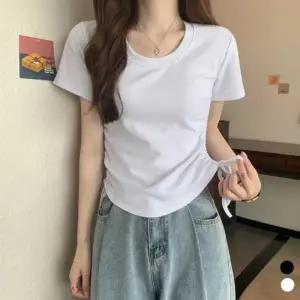 셔링티 스트링 셔링반팔 셔링 LM-0431 셔링반팔티 반팔티셔츠