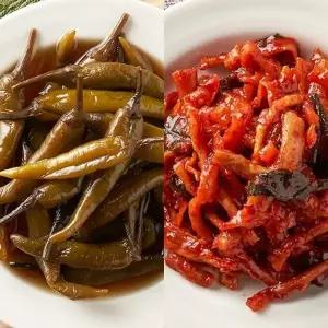 간장고추장아찌 1kg + 무말랭이무침 1kg