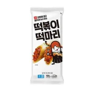 로뎀 푸드 떡볶이 떡 마리 100g