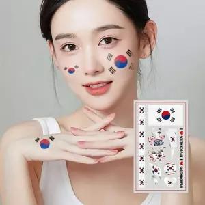 [룽스_62]태극기 태극기문신스티커 타투 스티커 M12822