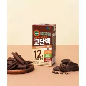 JUNGFOOD 베지밀 고단백두유 초코 190mlx16팩x2박스 (32팩) 10296415