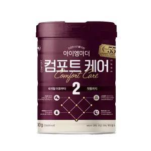 [국민행복] 남양 아이엠마더 컴포트케어 캔분유 800g 2단계 1캔
