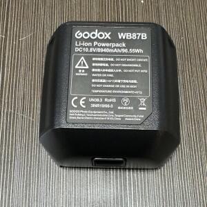 Godox 스튜디오 플래시용 배터리 팩 AD600 WB87 11.1V 8700mAh
