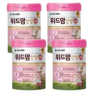파스퇴르 위드맘 산양 제왕 분유 1단계 750g 4개