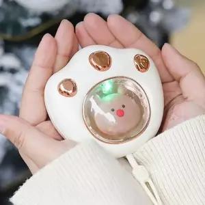 [룽스_63]손난로 고양이 캐릭터 충전식손난로 휴대용 USB