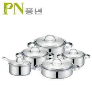 [PN풍년]퓨어가르텐 통5중 5종(10pcs)냄비세트