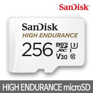 샌디스크 블랙박스 마이크로 SD 카드 256GB 256기가 HIGH QQNR 메모리 ENL