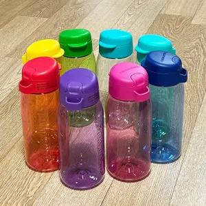 타파웨어 물통 550ml 트라이탄 원터치 물병 밀폐 누수방지 BPA FREE 1P