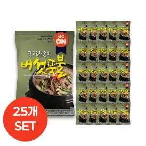 초원 정성온 버섯뚝불 410g 25개