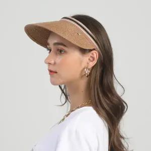 [라라]  천연 라피아 썬캡 B-베이지