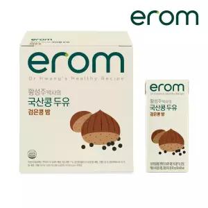 이롬 황성주 국산콩두유 검은콩 밤 190ml 32팩