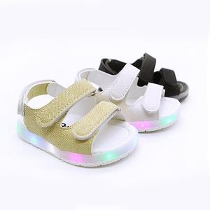 [리틀잼스]유아동 벨크로 LED 발광 여아 남아 어린이 여름 샌들 신발 kd631