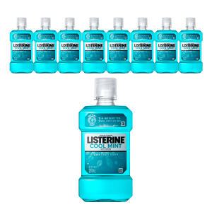 리스테린액 쿨민트, 250ml, 9개