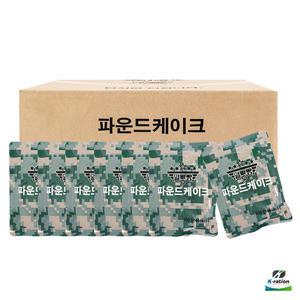 일빵빵 전투식량 (군대 파운드 케이크 100g) (1BOX/70입)