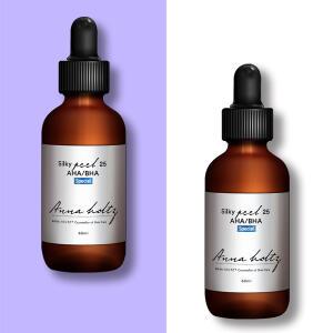 안나홀츠 강력필링제 실키필 25 아하바하 60ml 칙칙하고 나이든 피부를 위한 피부톤개선