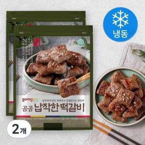 곰곰 납작한 떡갈비 (냉동), 1000g, 2개 one option